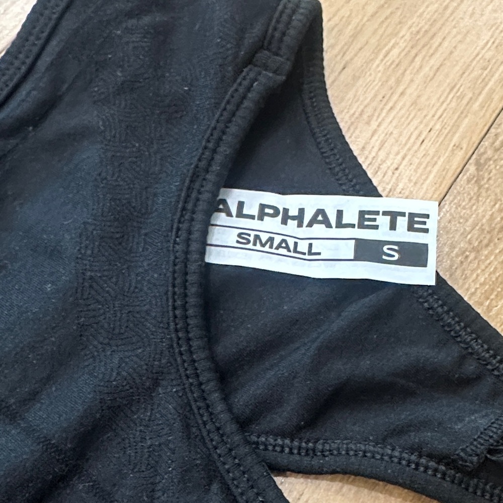 Alphalete Black Sports Bra - Picture 3 of 3